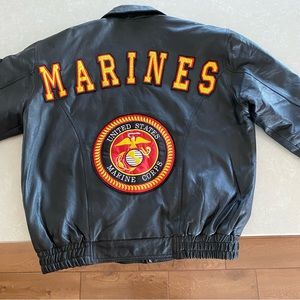 Marines Leather Jacket